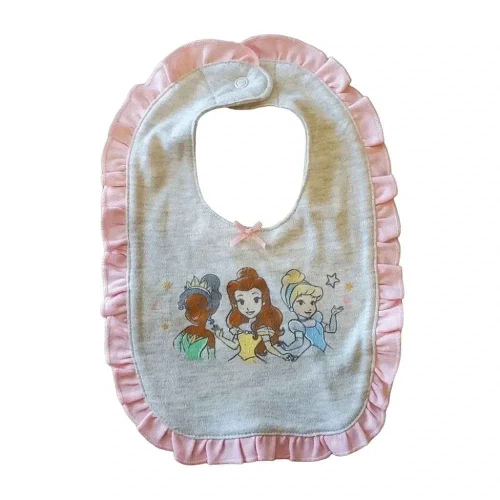 12m Princess 3piece Onesie and Bib Set